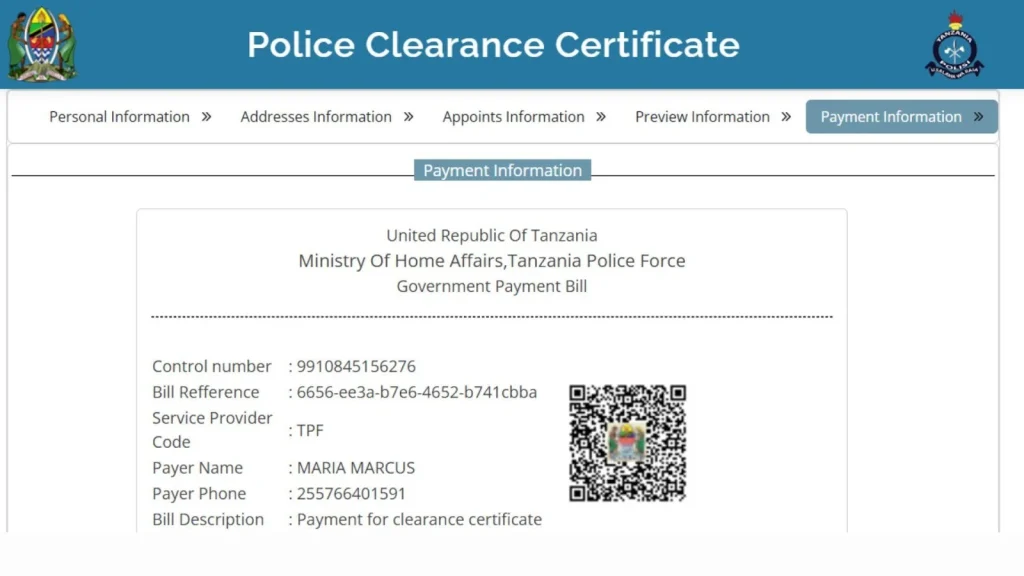 PPC Payment Tz