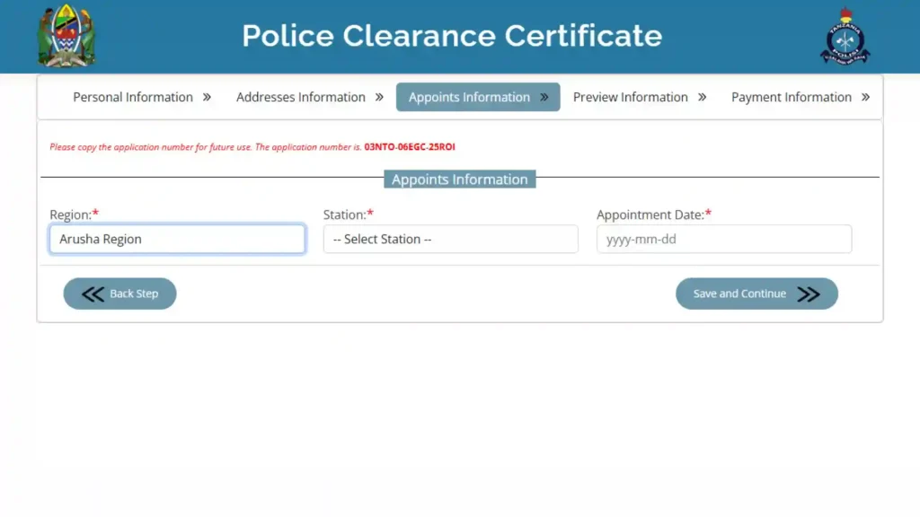 appoints information 